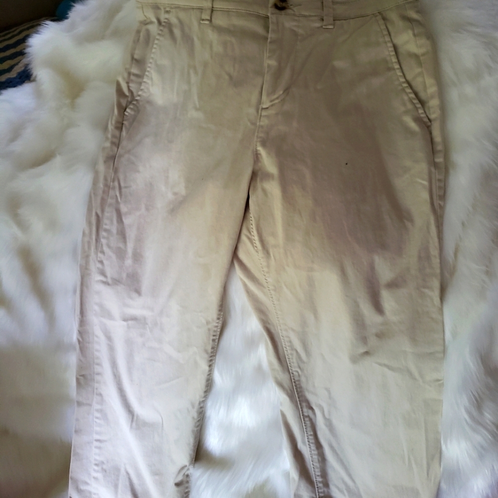 Crown and Ivy Kackies light tan colored pants